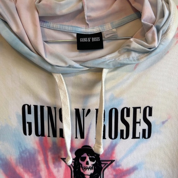Guns N' Roses tie-dye pullover Hoodie Size M - Picture 2 of 10